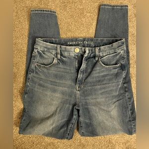 American Eagle Size 10 Reg Light Wash Jegging